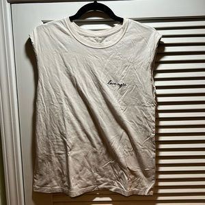 Abercrombie love more tank top
